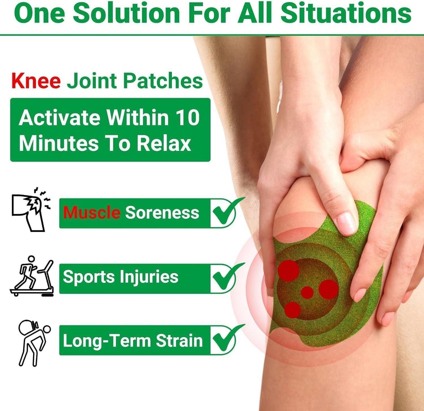 Painshield™ - Pain Relief Knee Patches
(Pack of 10, 20, 30)