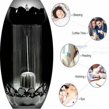 Shivling Design, Smoke Backflow Incense Burner Cone Incense Holder With 30 Backflow Incense Cones..